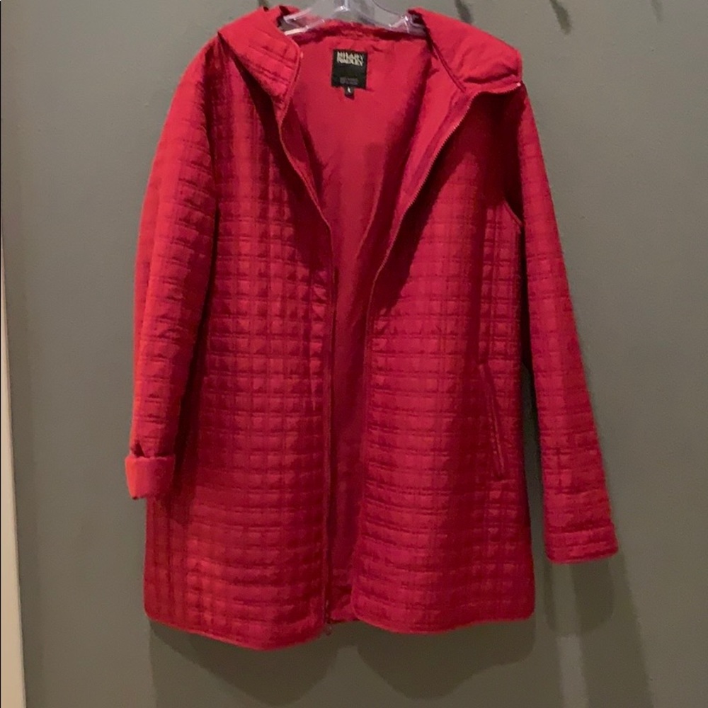 Red Coat with hood
